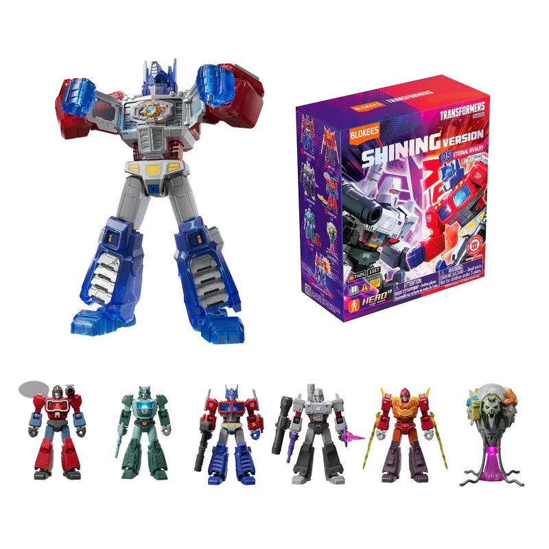Transformers Blokees Shining Version Vol. 5 "Eternal Rivalry"- Box of 6 | Blokees