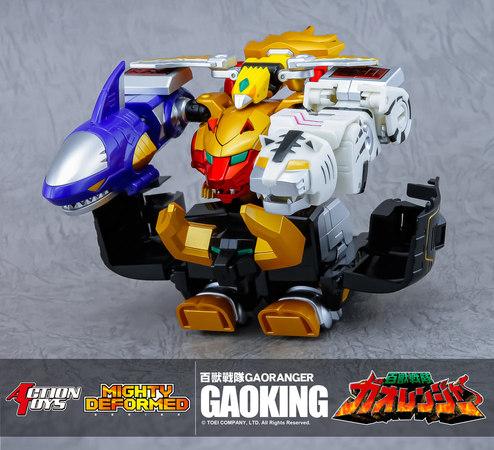 Action Toys Mighty Deformed Gaoranger Gaoking Power Rangers Wildforce ...