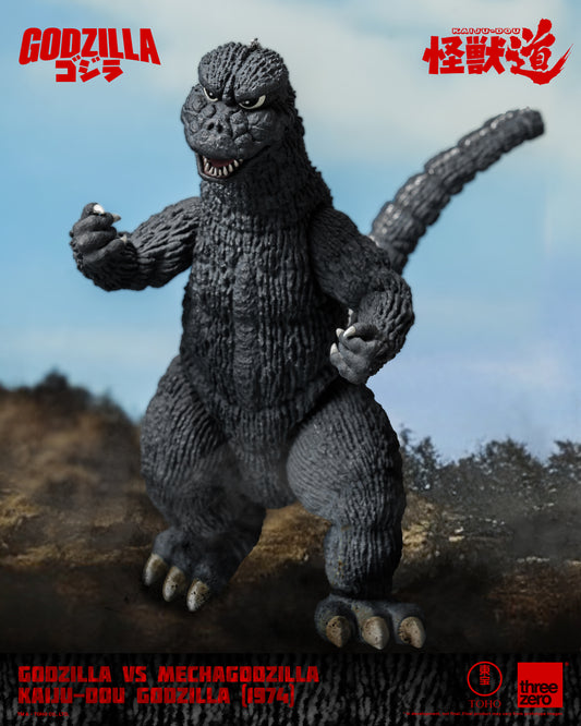 Pre Order Godzilla (1974) "Godzilla vs Mechagodzilla" - Threezero KAIJU-DOU