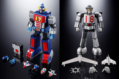 Soul of Chogokin GX-101S Daitetsujin 17 & Daitetsujin 18 Graviton Box Set "Daitetsujin 17" | Bandai Tamashii Nations