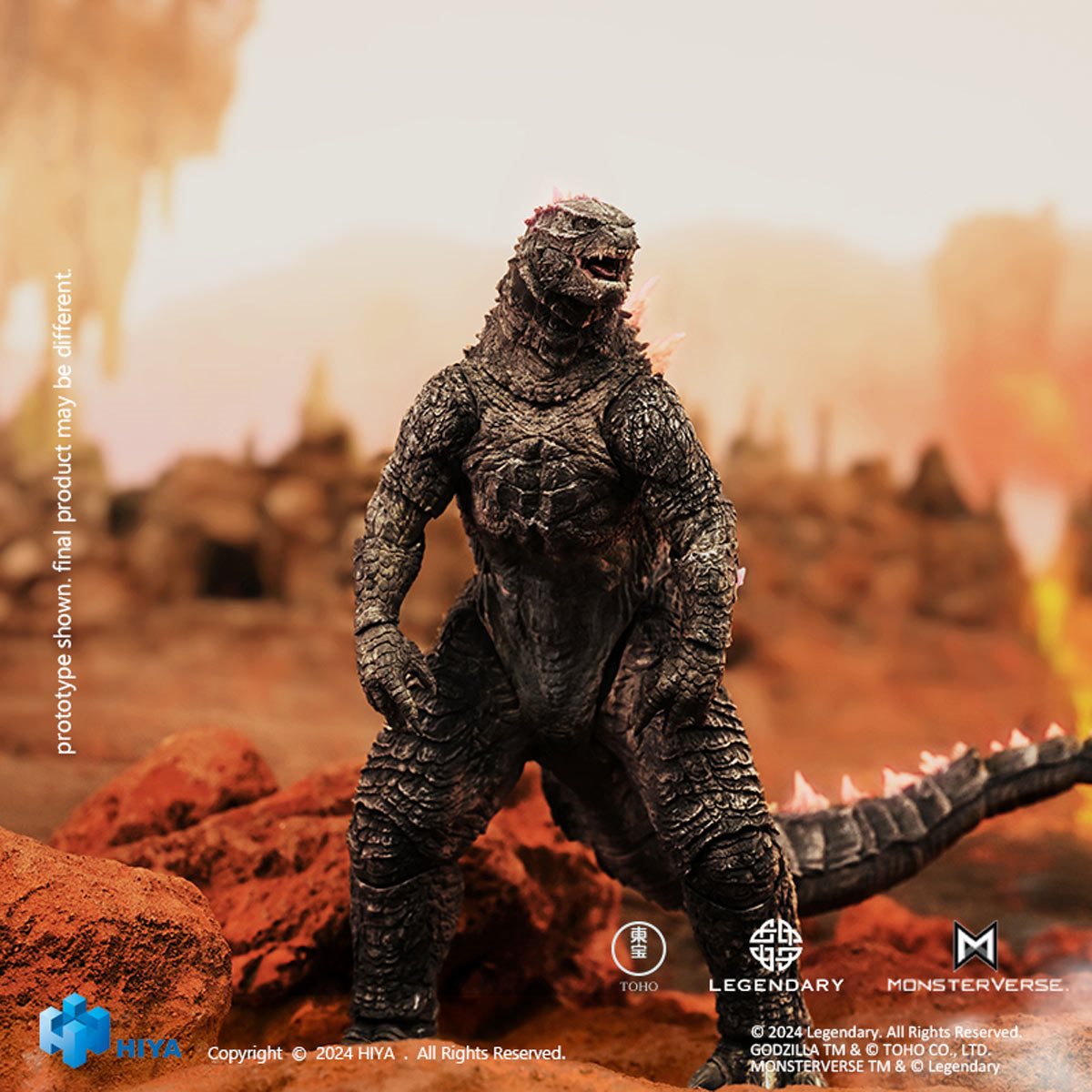 Hiya Toys Godzilla Evolved "Godzilla x Kong: The New Empire" | Hiya Toys Exquisite Basic Series