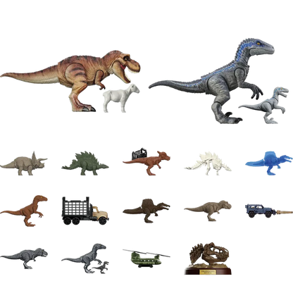 Jurassic Park Blokees Terraventure TS-01 Dinosaur Capture Operation Box of 12 "Jurassic World" | Blokees