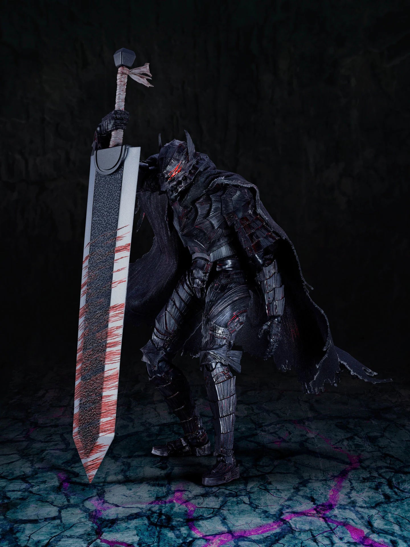 S.H. Figuarts Guts (Berserker Armor) (Heat of Passion Battle Ver.) Action Figure "Berserker" | Bandai Tamashii Nations