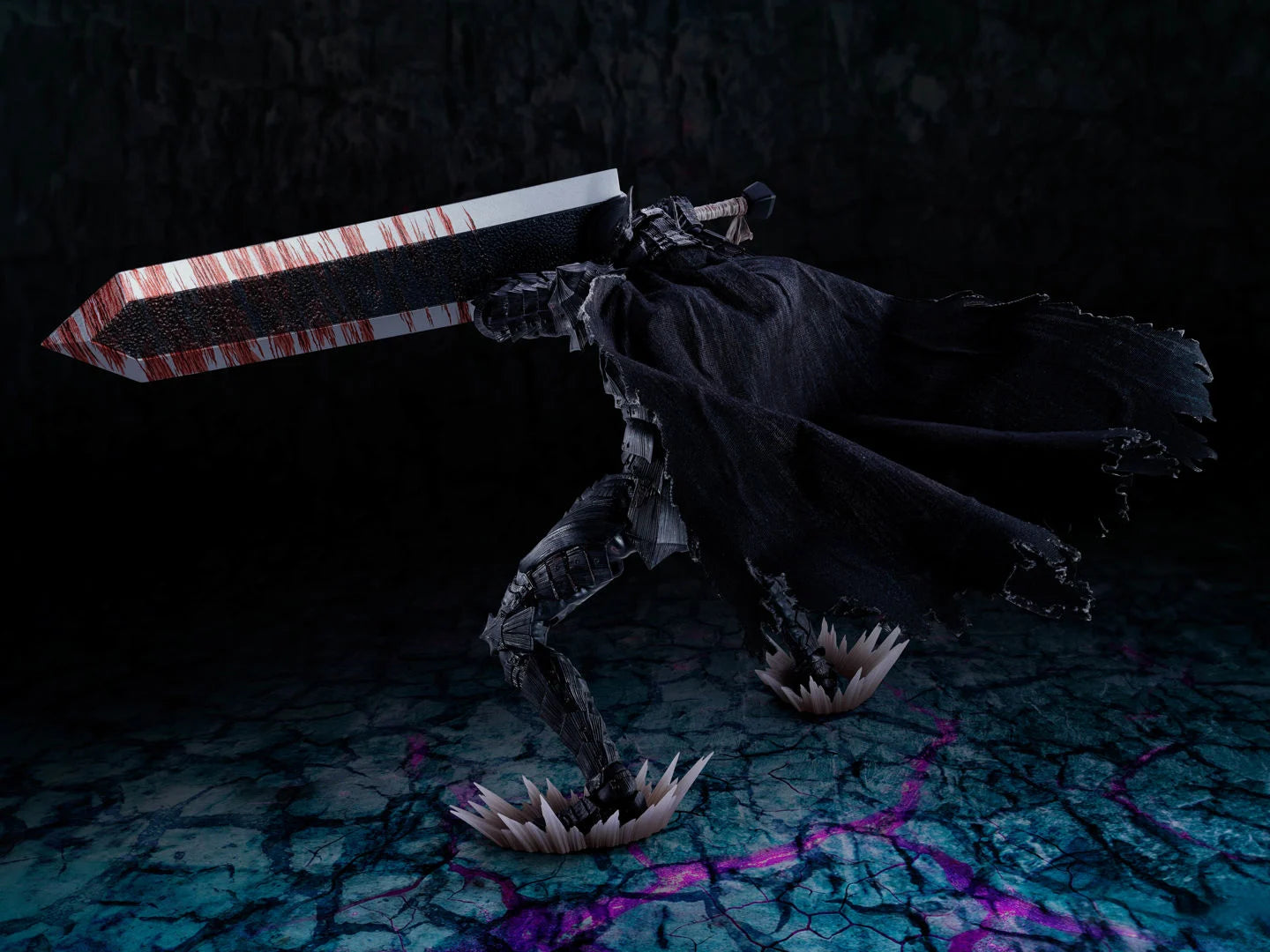 S.H. Figuarts Guts (Berserker Armor) (Heat of Passion Battle Ver.) Action Figure "Berserker" | Bandai Tamashii Nations