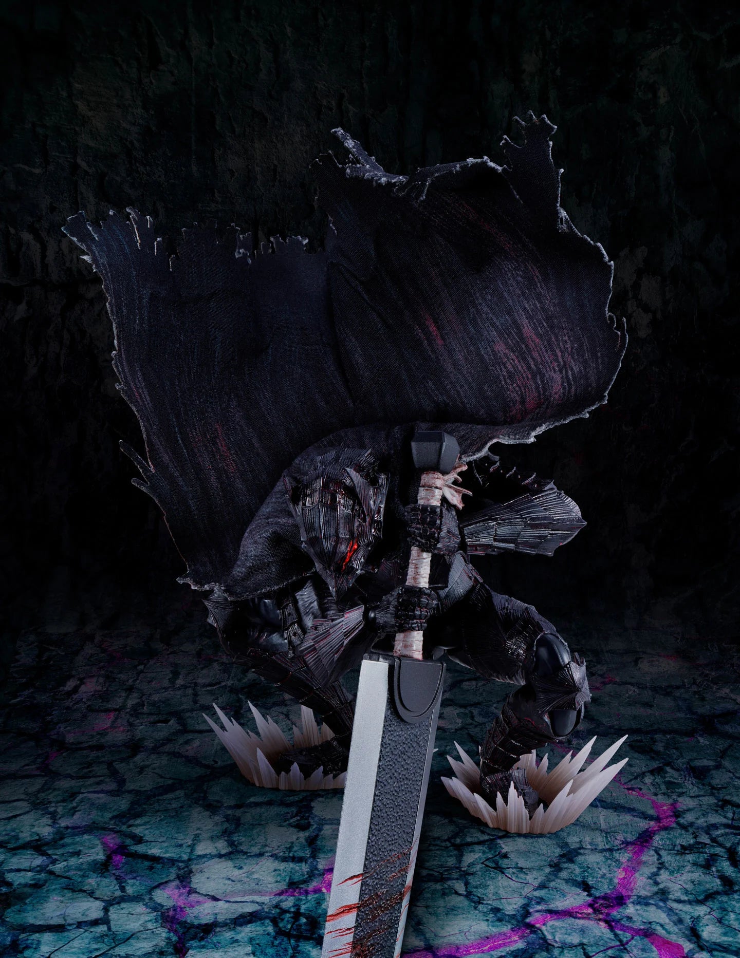 S.H. Figuarts Guts (Berserker Armor) (Heat of Passion Battle Ver.) Action Figure "Berserker" | Bandai Tamashii Nations