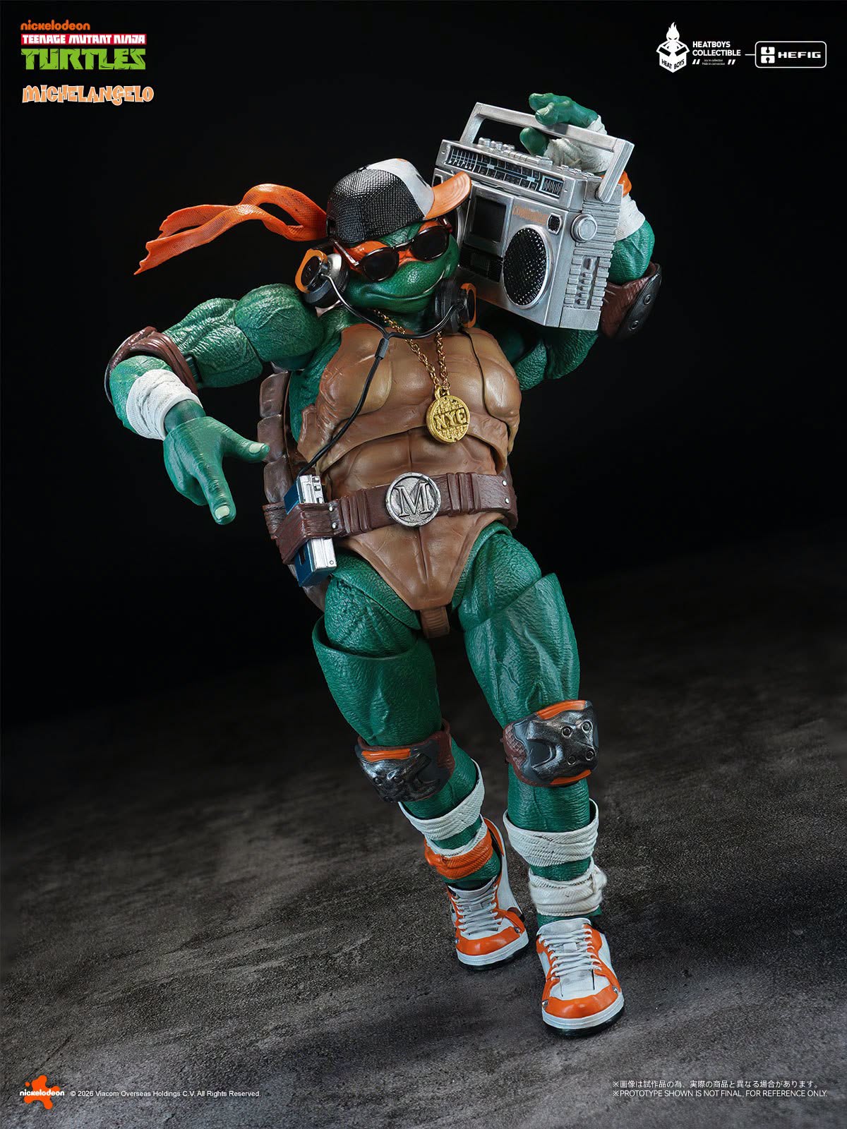 HB0104 Michelangelo (Deluxe Ver.) "Teenage Mutant Ninja Turtles " | HeatBoys