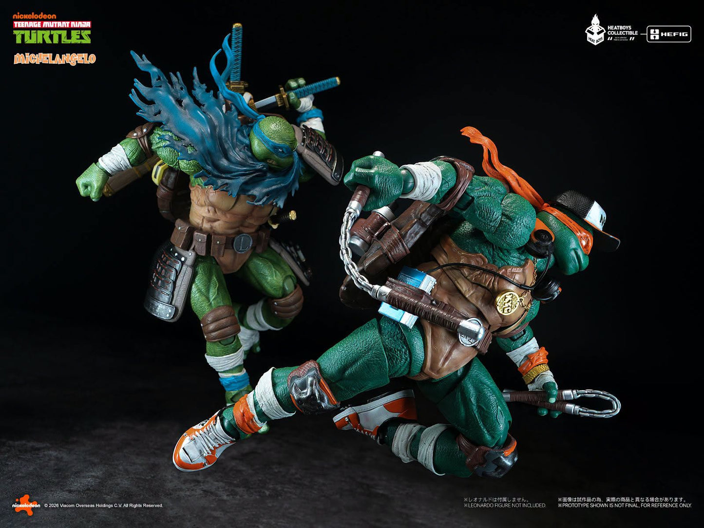 HB0104 Michelangelo (Deluxe Ver.) "Teenage Mutant Ninja Turtles " | HeatBoys