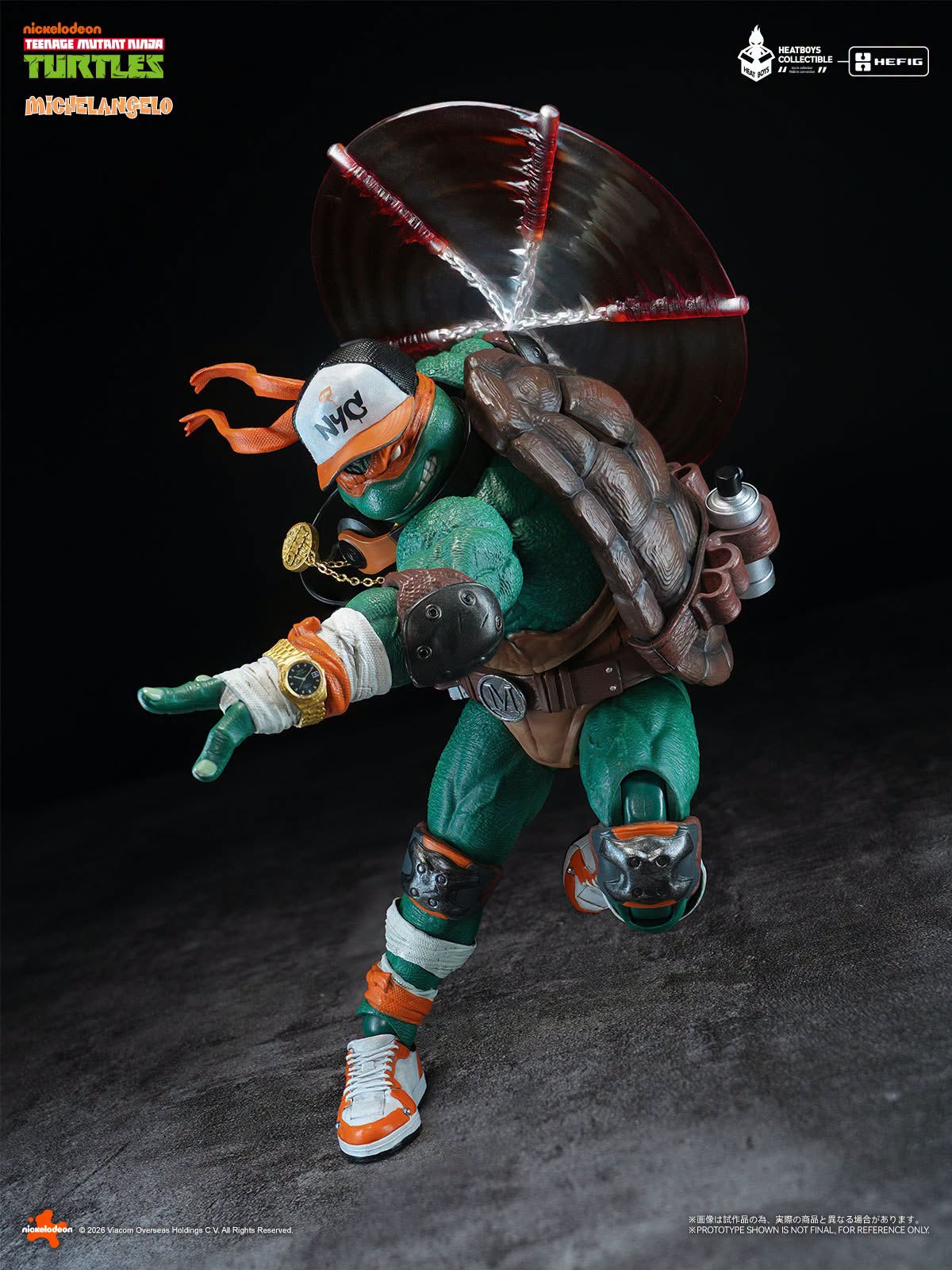 HB0104 Michelangelo (Deluxe Ver.) "Teenage Mutant Ninja Turtles " | HeatBoys