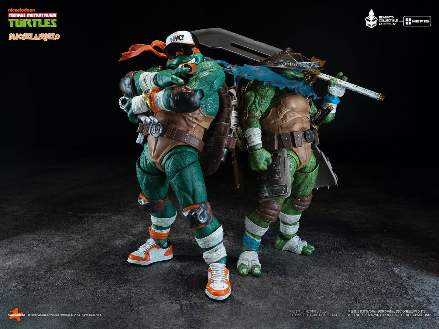 HB0104 Michelangelo (Deluxe Ver.) "Teenage Mutant Ninja Turtles " | HeatBoys