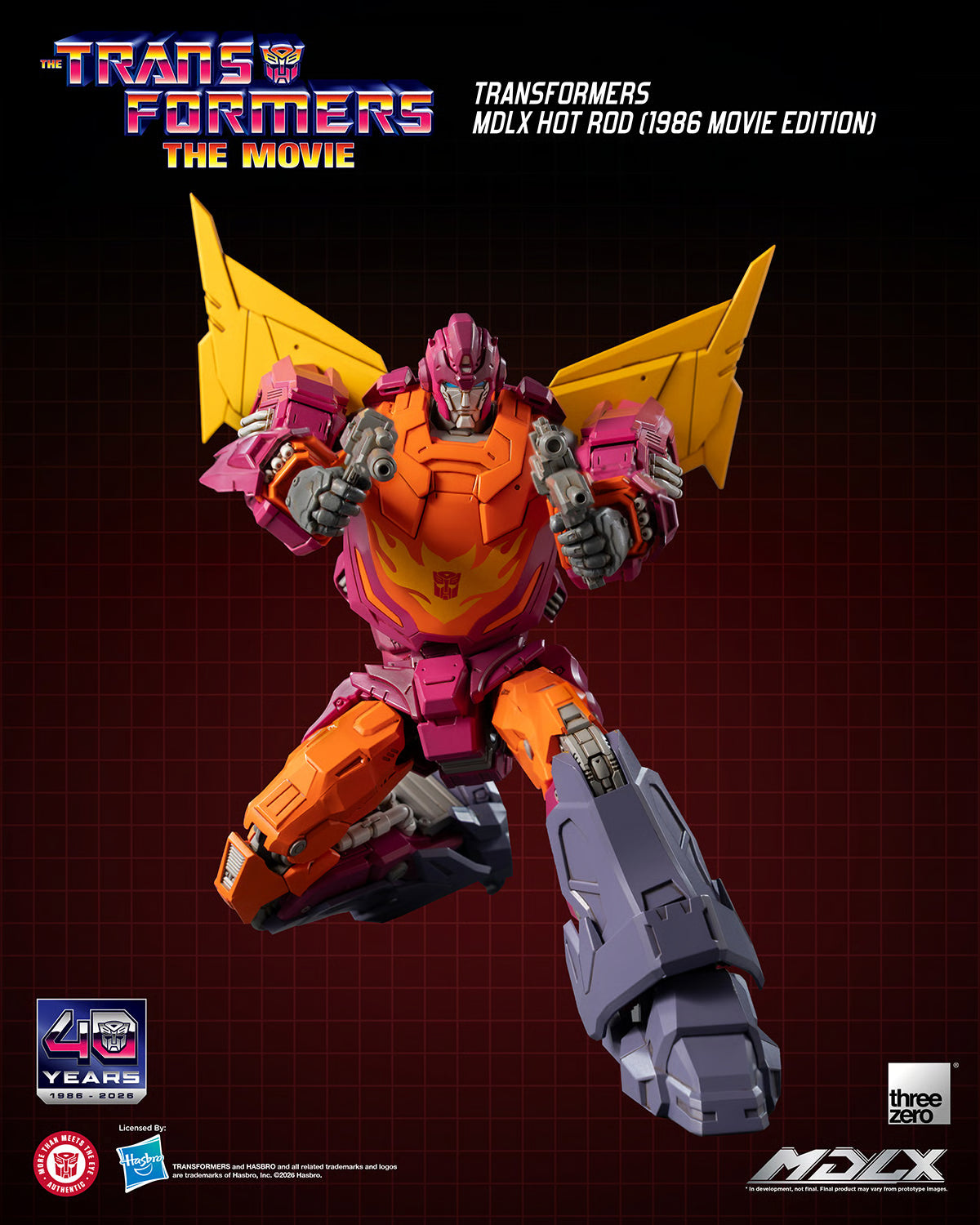 MDLX Hot Rod (1986 Movie Edition) "Transformers" | Threezero