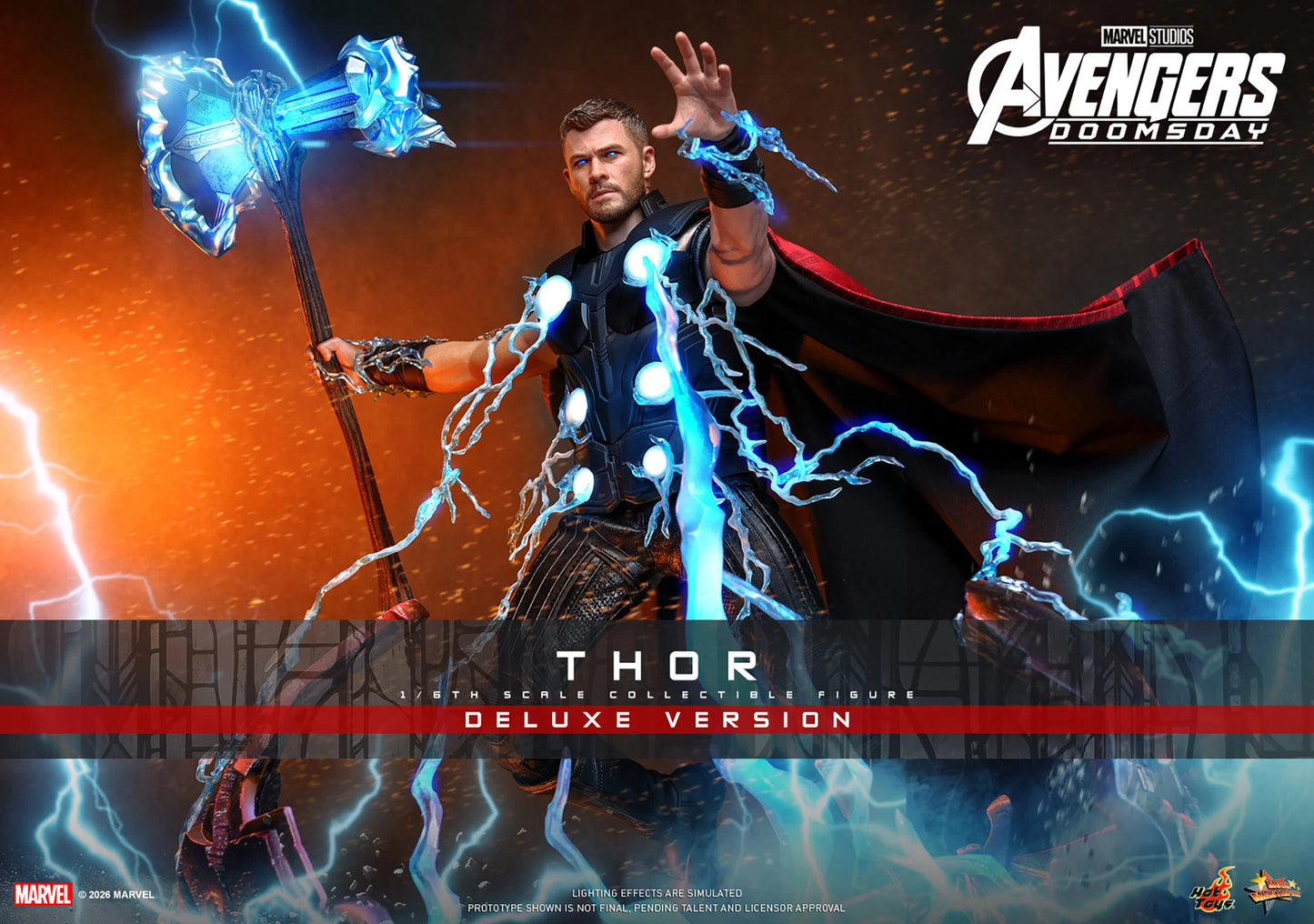 Hot Toys 1/6 Thor (Deluxe Version)"Avengers: Doomsday" | Hot Toys