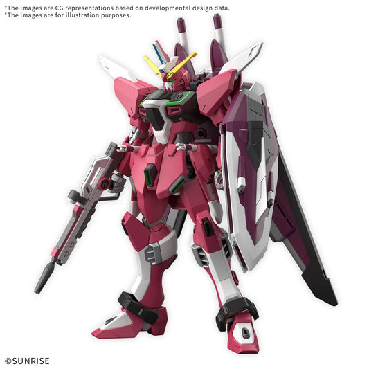 HGCE Infinite Justice Gundam & Booster Unit (Tentative) 1/144 Scale Model Kit "Mobile Suit Gundam SEED Freedom Zero" | Bandai Hobby