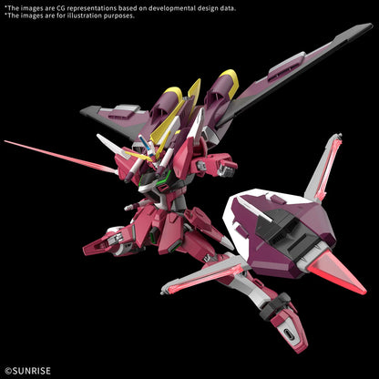HGCE Infinite Justice Gundam & Booster Unit (Tentative) 1/144 Scale Model Kit "Mobile Suit Gundam SEED Freedom Zero" | Bandai Hobby