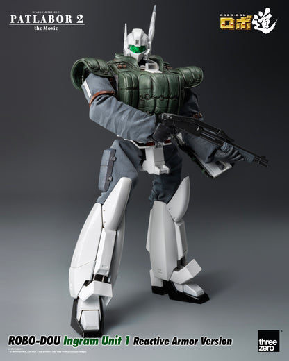 The Movie - ROBO-DOU Ingram Unit 1 Reactive Armor Version holding shot gun
