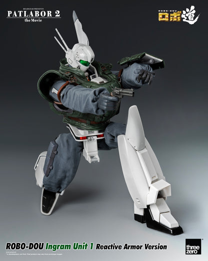 The Movie - ROBO-DOU Ingram Unit 1 Reactive Armor Version kneeling pose