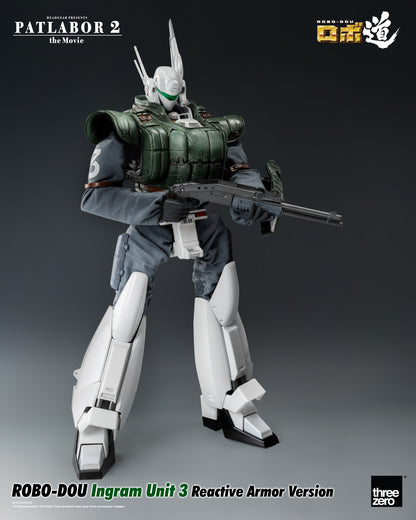 Patlabor 2: The Movie - ROBO-DOU Ingram Unit 3 Reactive Armor Version holding shot gun