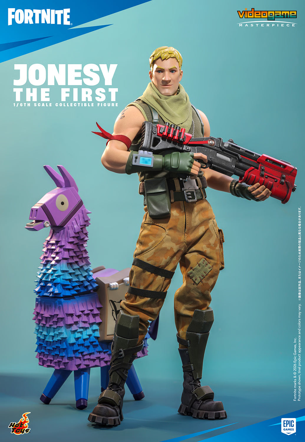 Hot Toys 1/6 Jonesy The First "Fortnite" | Hot Toys 1/6 Scale