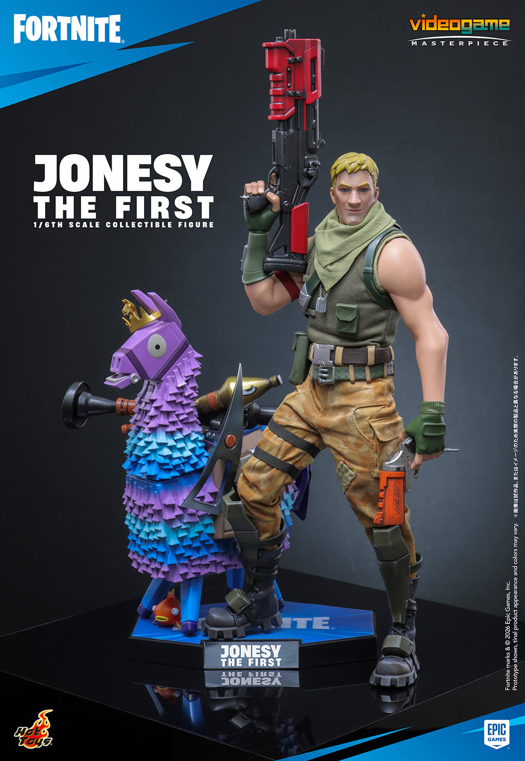 Hot Toys 1/6 Jonesy The First "Fortnite" | Hot Toys 1/6 Scale