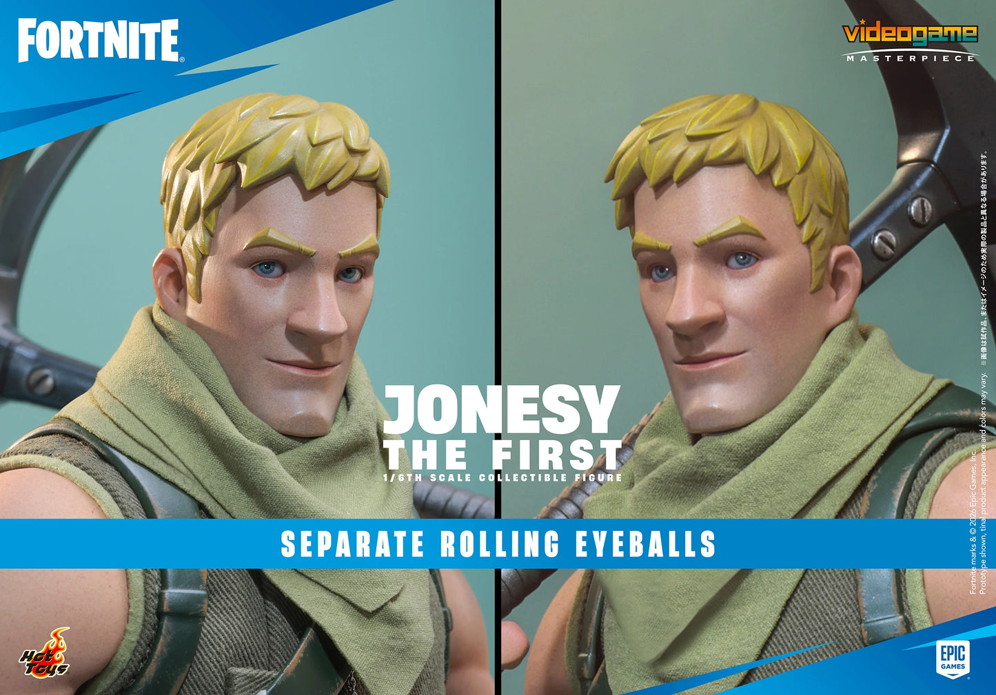 Hot Toys 1/6 Jonesy The First "Fortnite" | Hot Toys 1/6 Scale