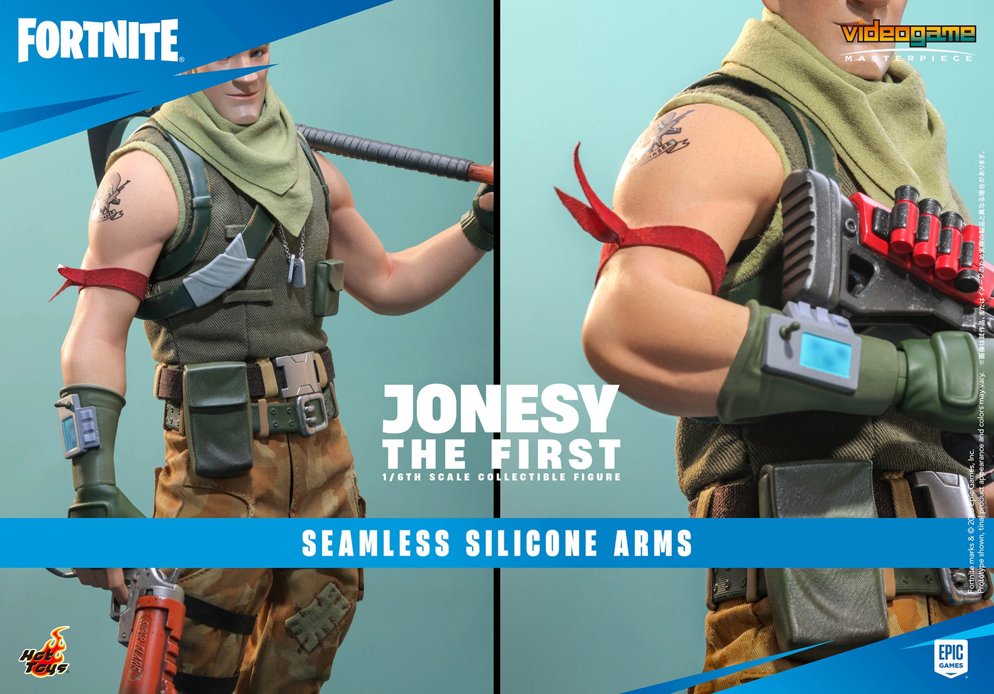 Hot Toys 1/6 Jonesy The First "Fortnite" | Hot Toys 1/6 Scale