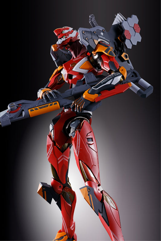 METAL BUILD Evangelion Production Model-02 30th Ver. with Spear of Cassius | Tamashii Nations