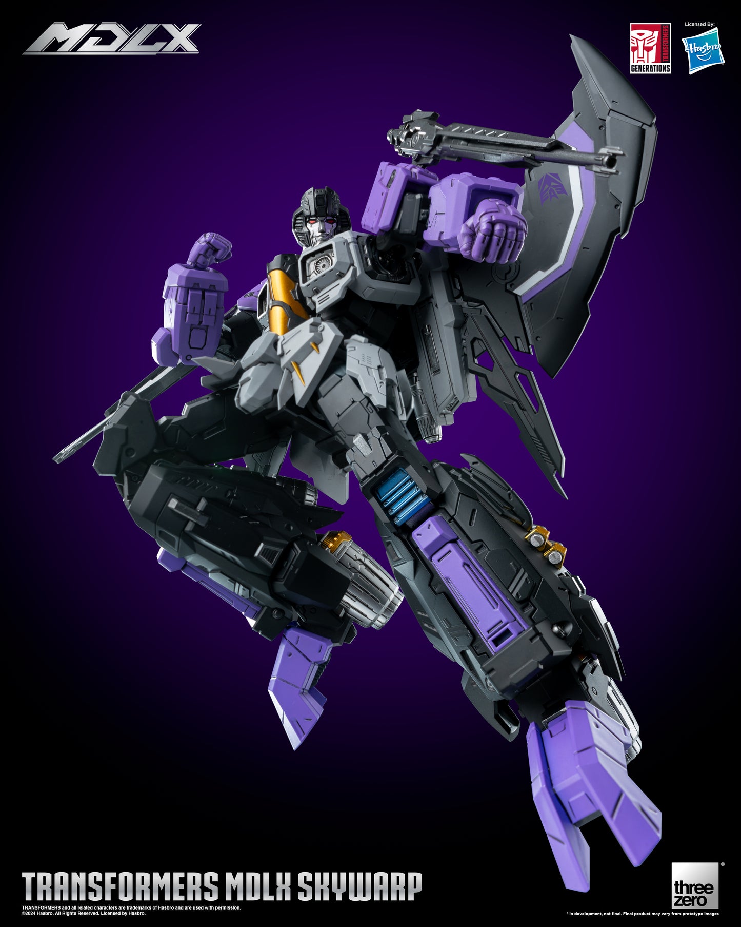 Pre Order Transformers MDLX Articulated Figure Series Skywarp