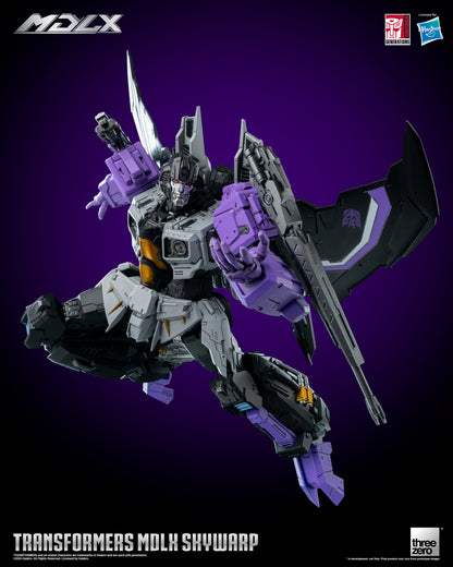 Skywarp - Threezero MDLX Articulated Action Figure Transformers