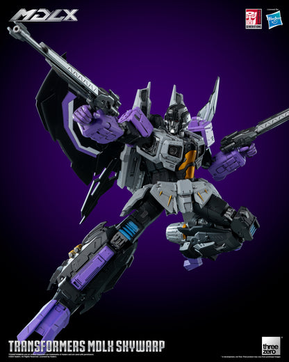 Skywarp - Threezero MDLX Articulated Action Figure Transformers