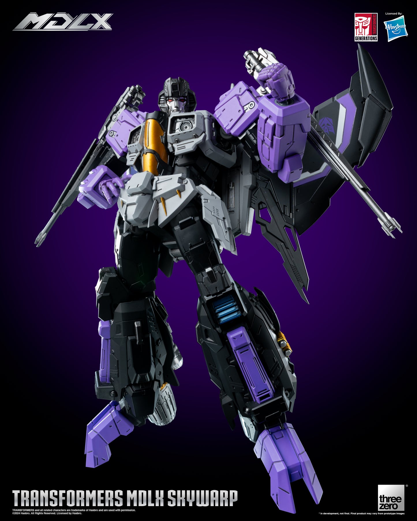 Pre Order Transformers MDLX Articulated Figure Series Skywarp