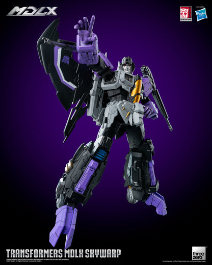 Skywarp - Threezero MDLX Articulated Action Figure Transformers