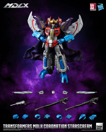Pre Order Coronation Starscream MDLX Articulated Action Figure Transformers - Threezero