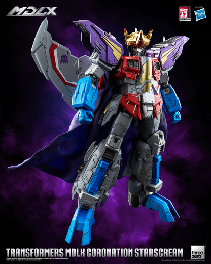 Pre Order Coronation Starscream MDLX Articulated Action Figure Transformers - Threezero