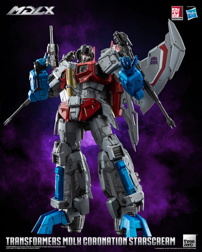 Pre Order Coronation Starscream MDLX Articulated Action Figure Transformers - Threezero