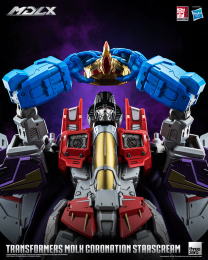 Pre Order Coronation Starscream MDLX Articulated Action Figure Transformers - Threezero
