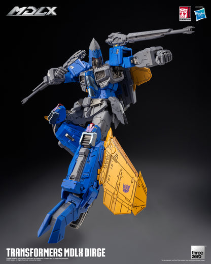 Pre Order Dirge MDLX Articulated Action Figure Transformers - Threezero