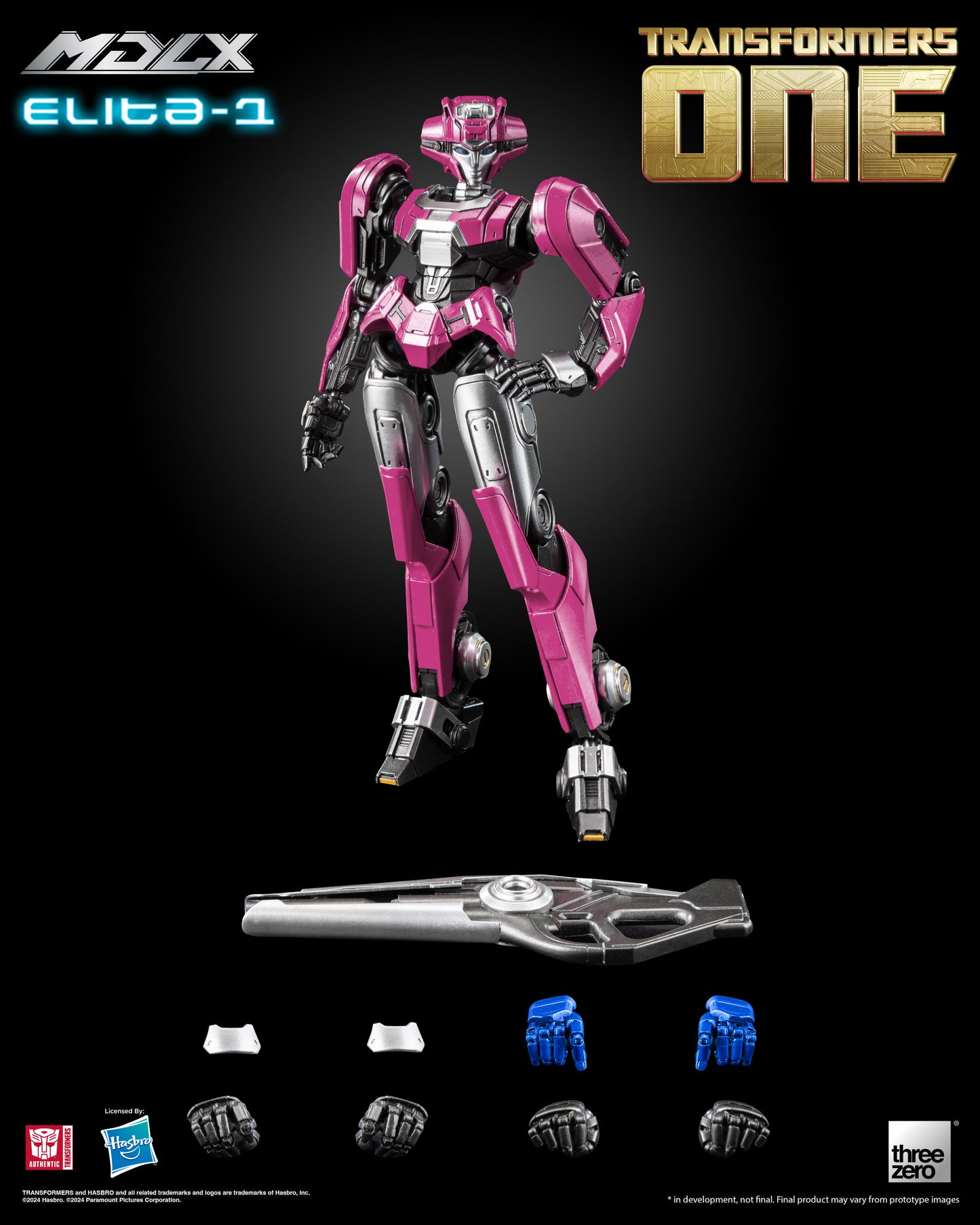 Pre Order Elita-1 MDLX Articulated Action Figure Transformers One - Threezero