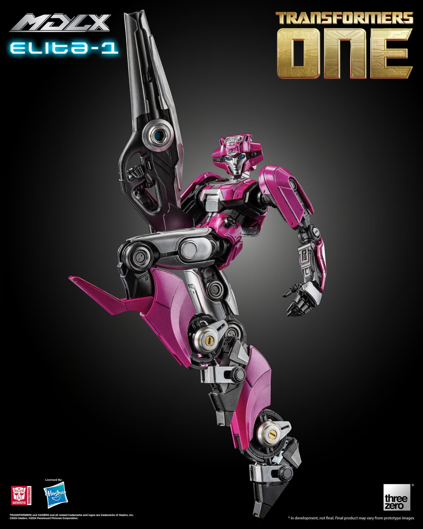 Pre Order Elita-1 MDLX Articulated Action Figure Transformers One - Threezero