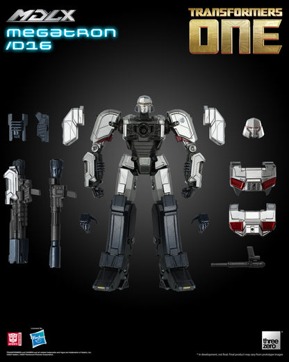 Pre Order Megatron MDLX Articulated Action Figure Transformers One - Threezero