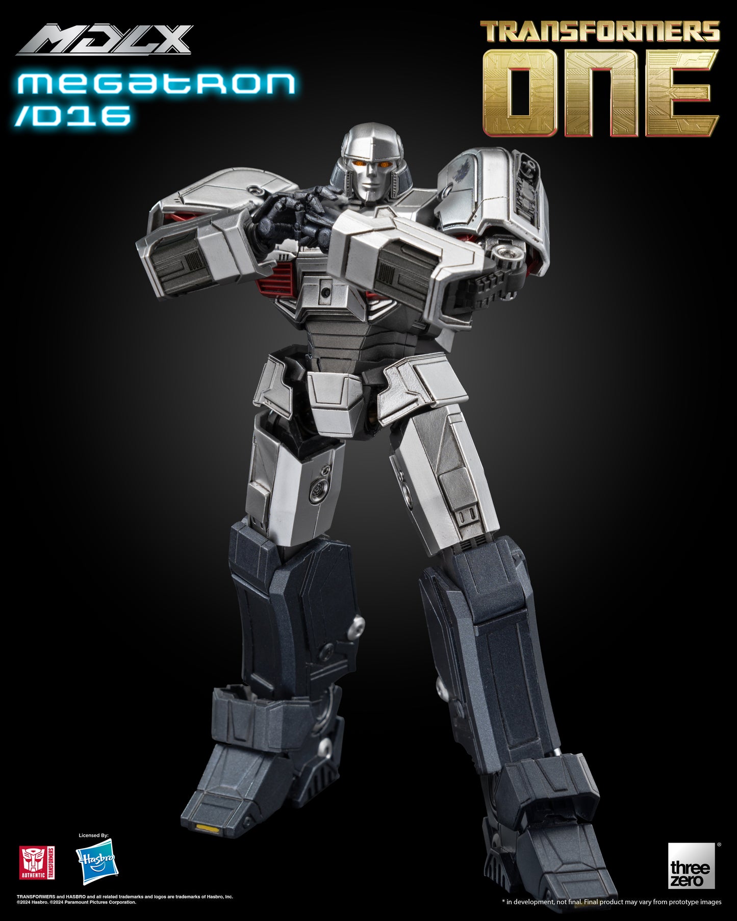 Pre Order Megatron MDLX Articulated Action Figure Transformers One - Threezero