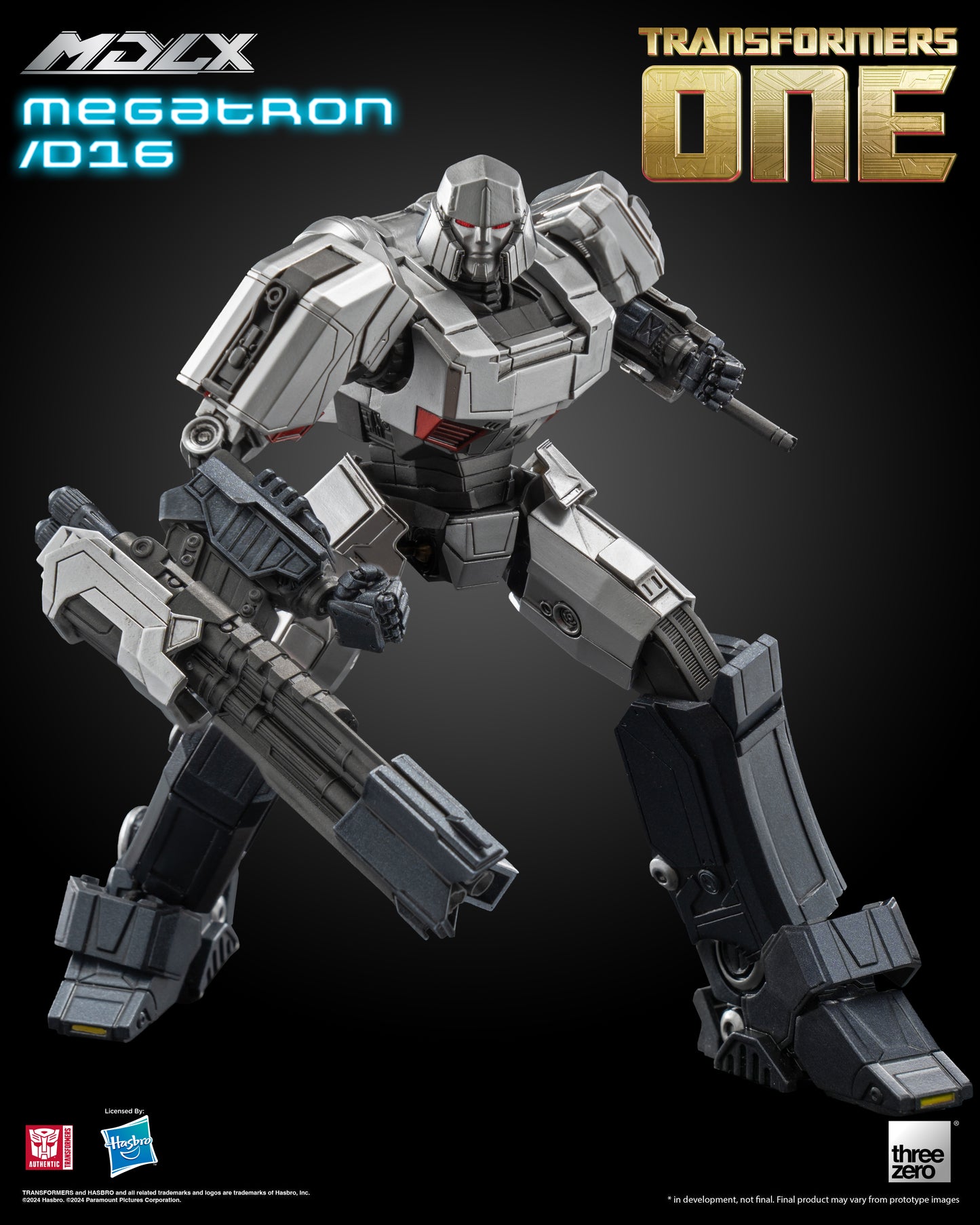 Pre Order Megatron MDLX Articulated Action Figure Transformers One - Threezero