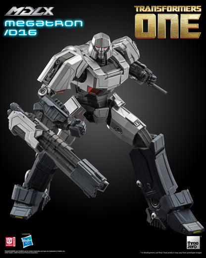 Pre Order Megatron MDLX Articulated Action Figure Transformers One - Threezero