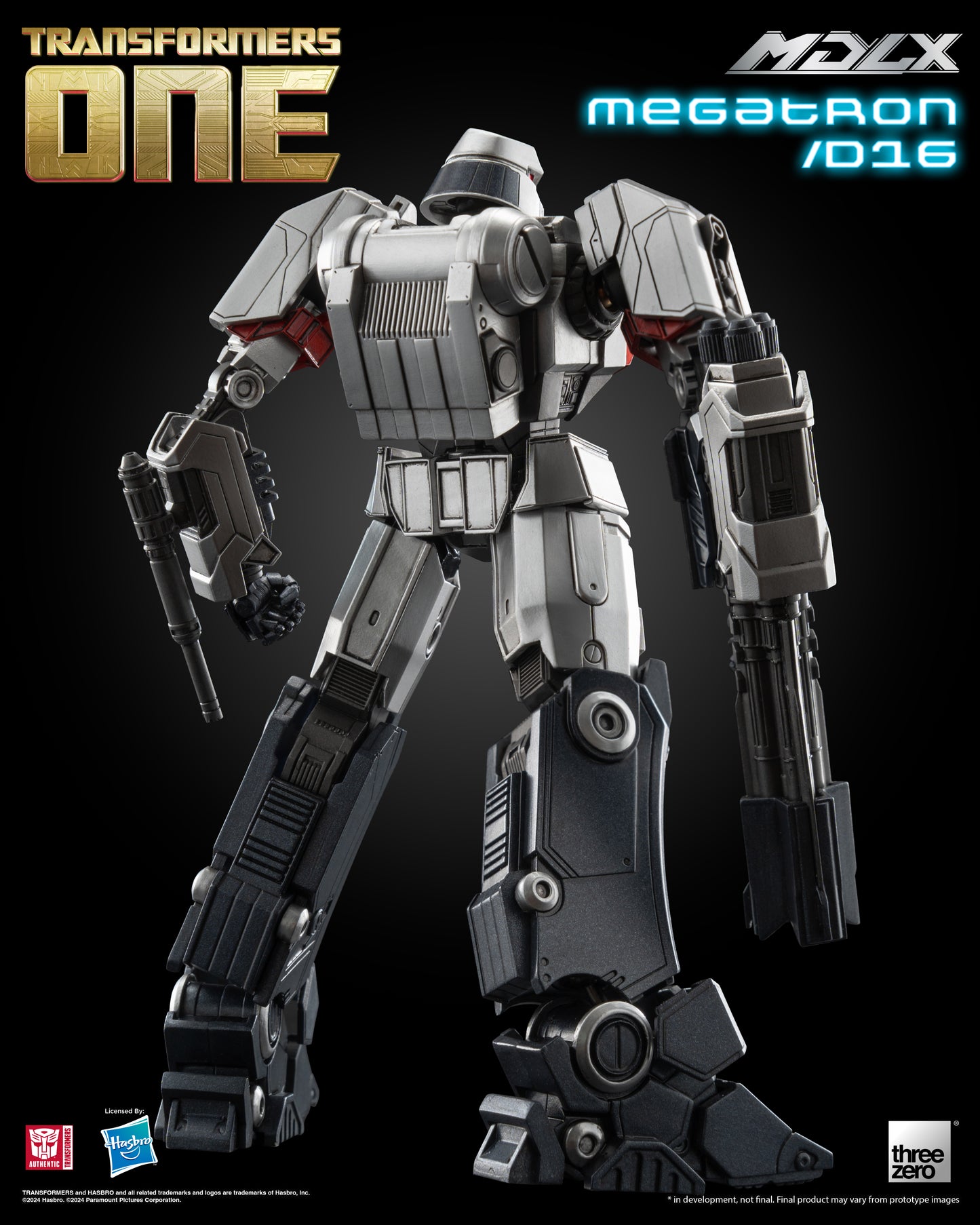 Pre Order Megatron MDLX Articulated Action Figure Transformers One - Threezero