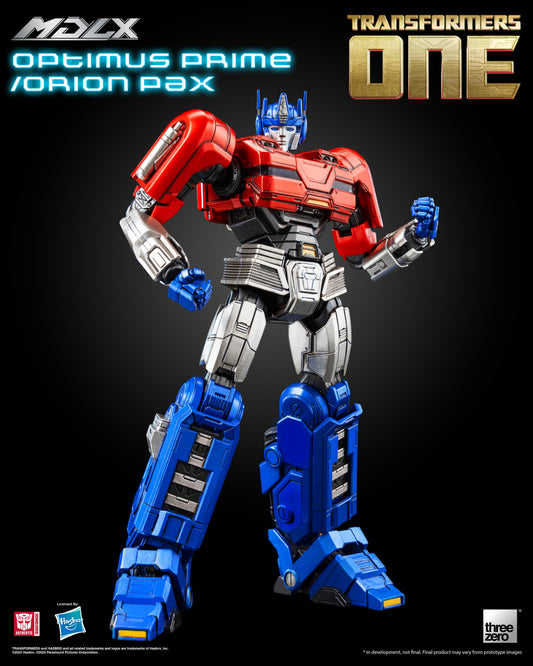Pre Order Optimus Prime / Orion Pax MDLX Articulated Action Figure Transformers One - Threezero