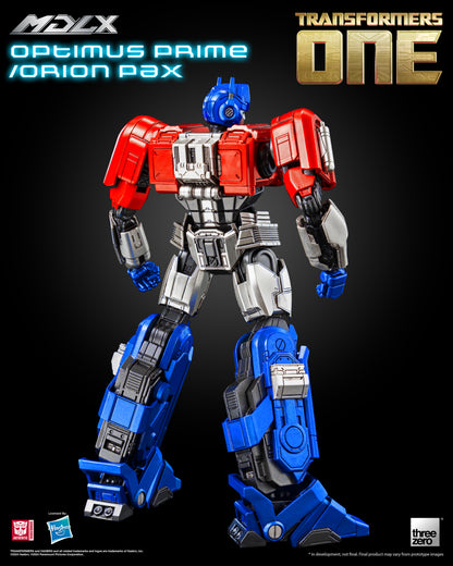 Pre Order Optimus Prime / Orion Pax MDLX Articulated Action Figure Transformers One - Threezero