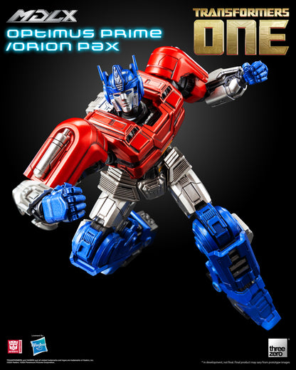 Pre Order Optimus Prime / Orion Pax MDLX Articulated Action Figure Transformers One - Threezero