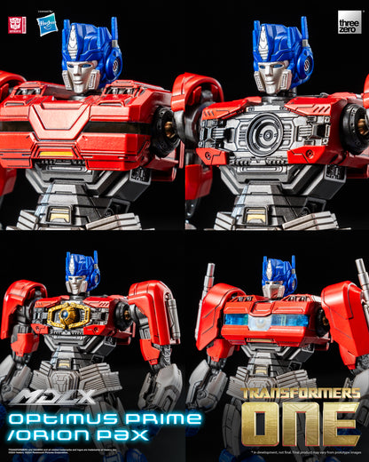 Pre Order Optimus Prime / Orion Pax MDLX Articulated Action Figure Transformers One - Threezero