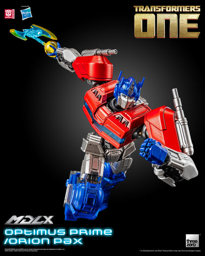 Pre Order Optimus Prime / Orion Pax MDLX Articulated Action Figure Transformers One - Threezero