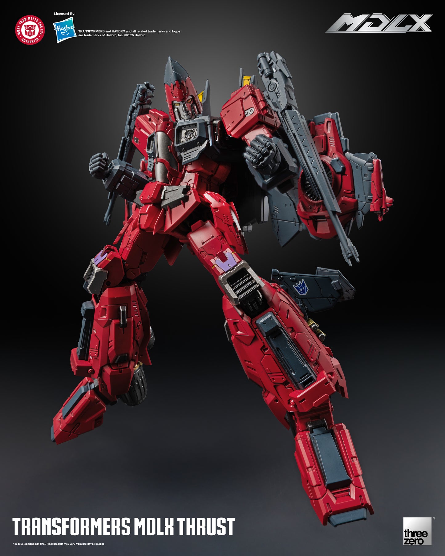 Threezero Transformers MDLX Thrust Action Figure | Threezero