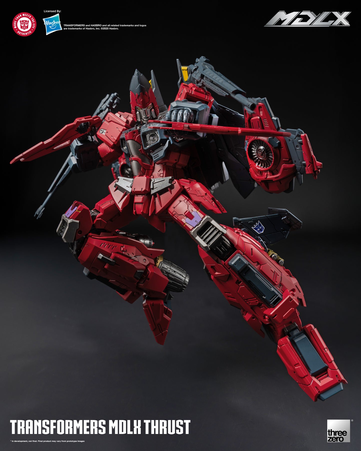 Threezero Transformers MDLX Thrust Action Figure | Threezero