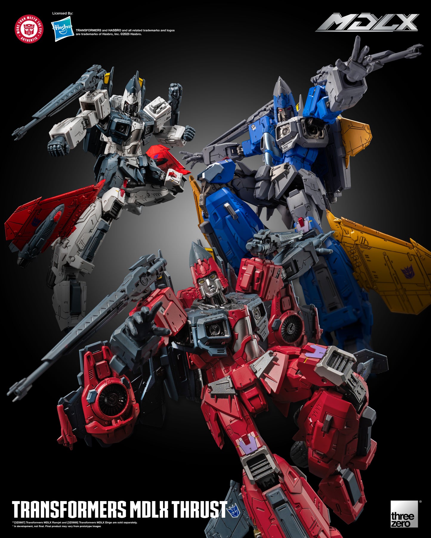 Threezero Transformers MDLX Thrust Action Figure | Threezero
